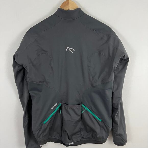 7meshinc Windstopper Jacket Gray Cycling Full Zip Women Size Medium - Picture 2 of 10